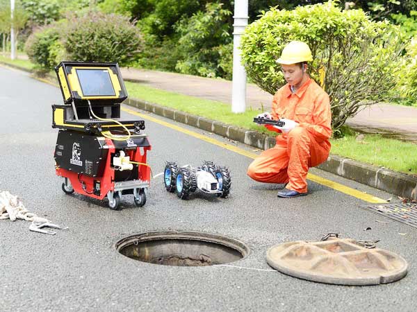 景谷管道机器人检测