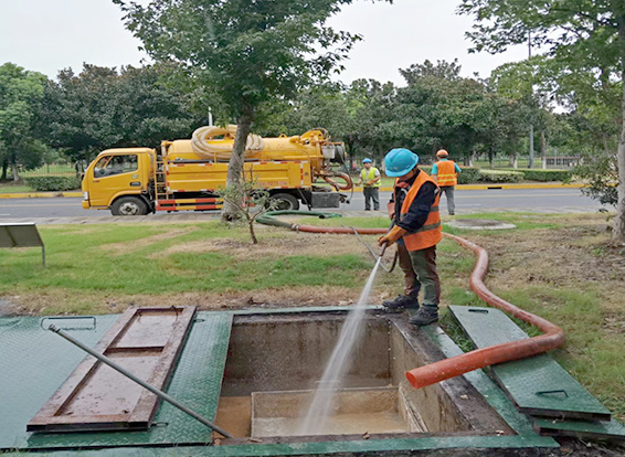 景谷化油池清理